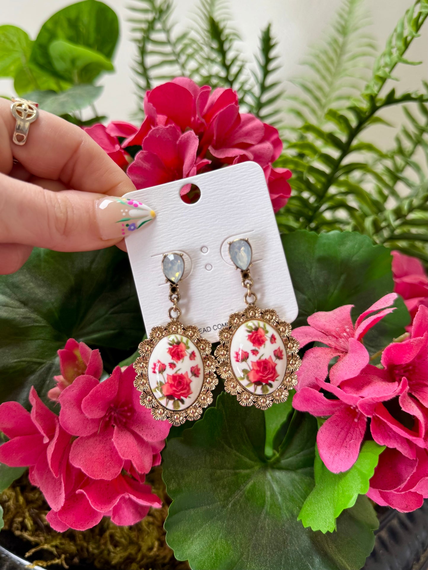 Rose Garden Dangles
