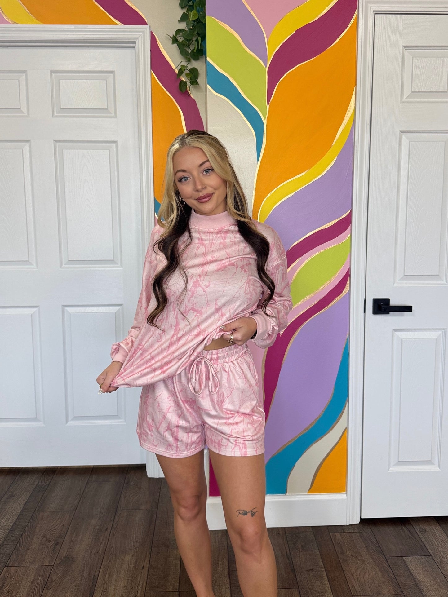 Pretty Pink Camo Set