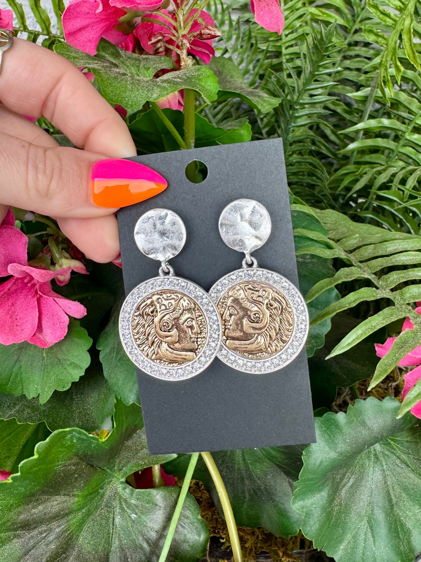 Coin Dangle Earrings