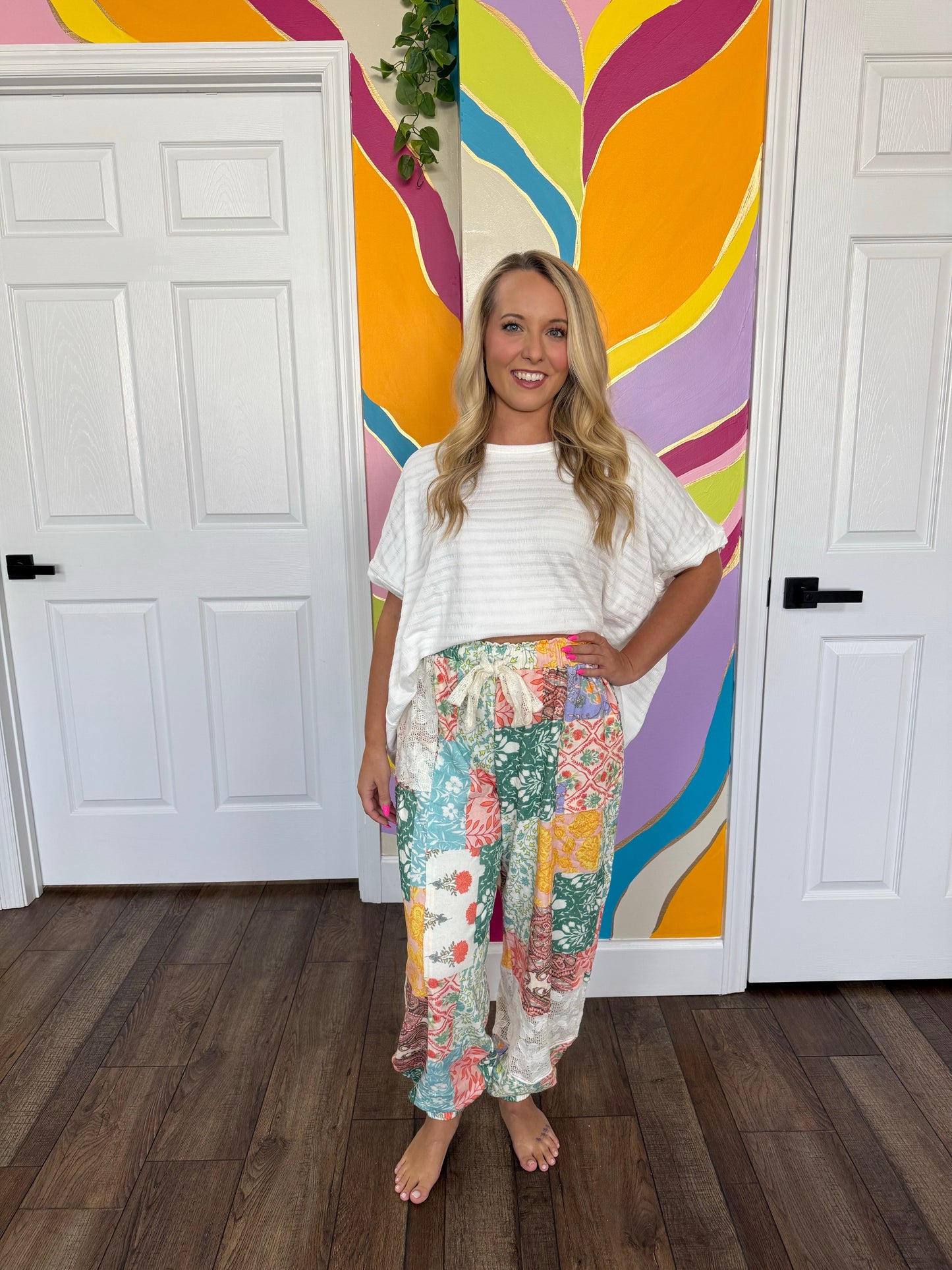 Patchwork Pants