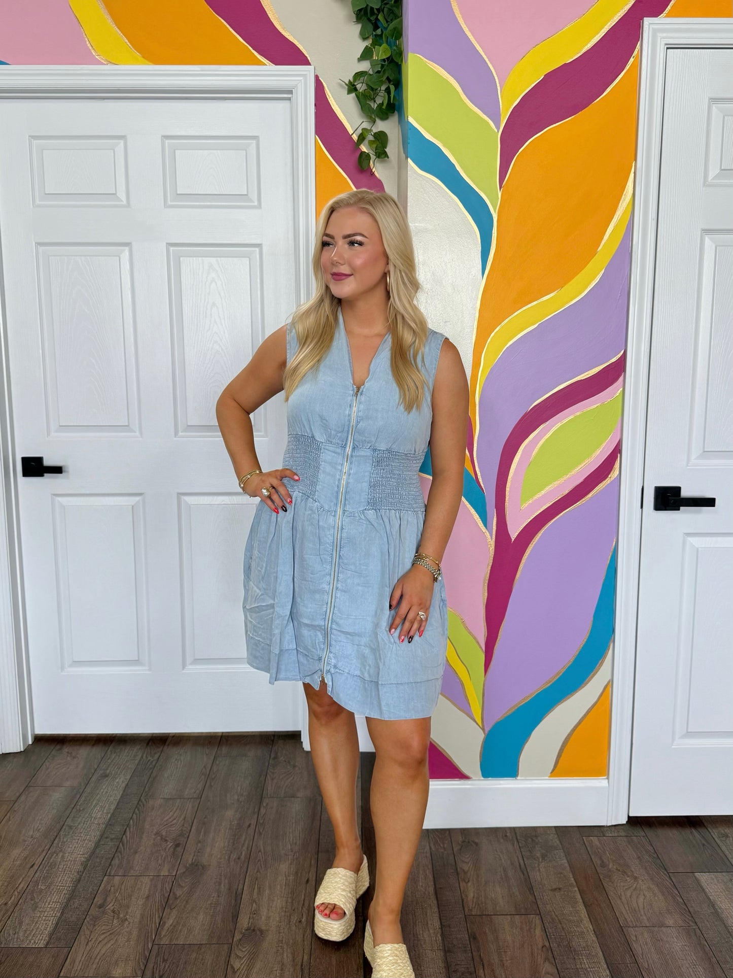 Salt + Sail Denim Dress