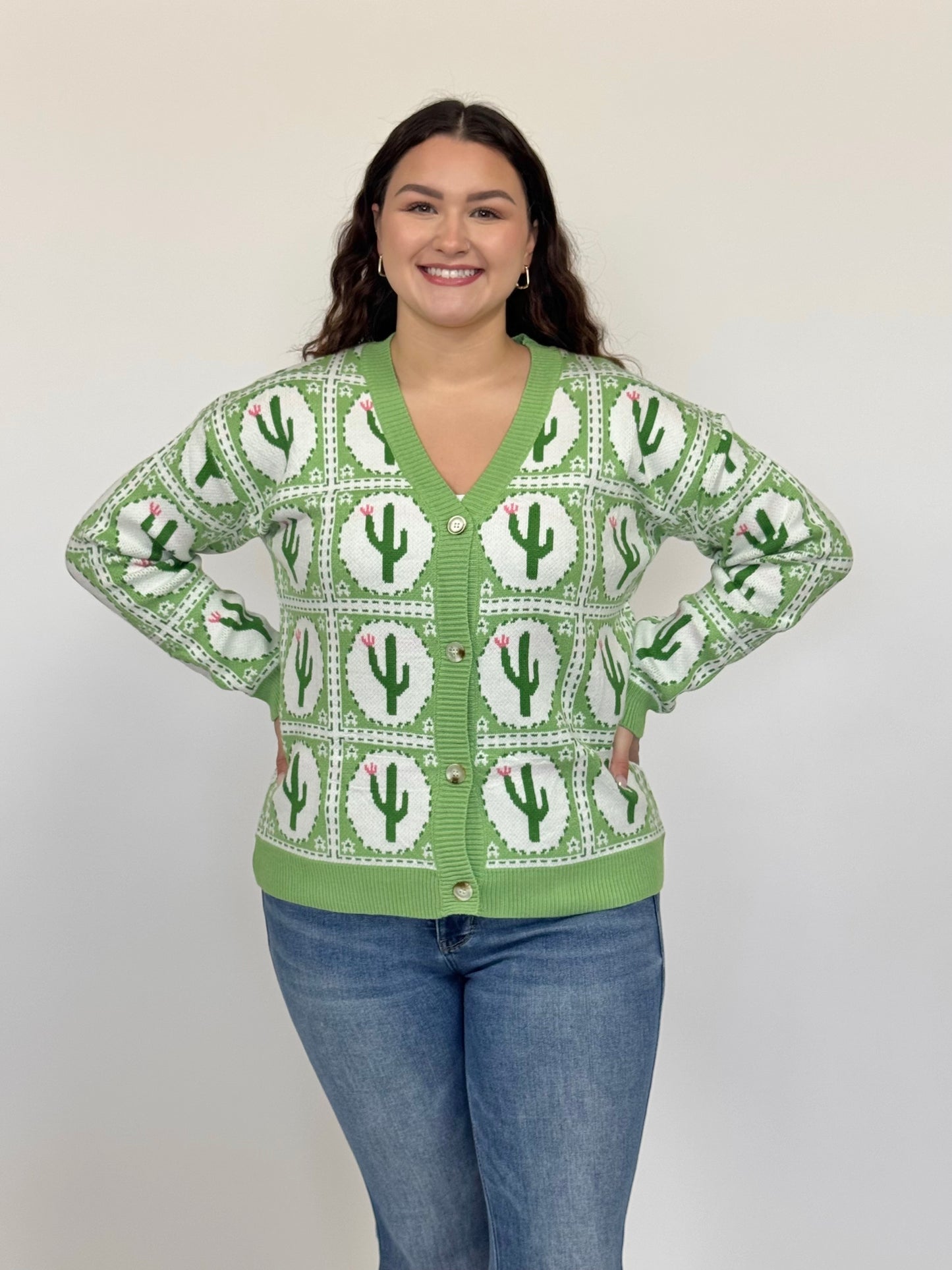 Cactus Cardigan
