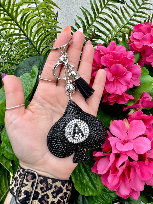 Spade Key Chain