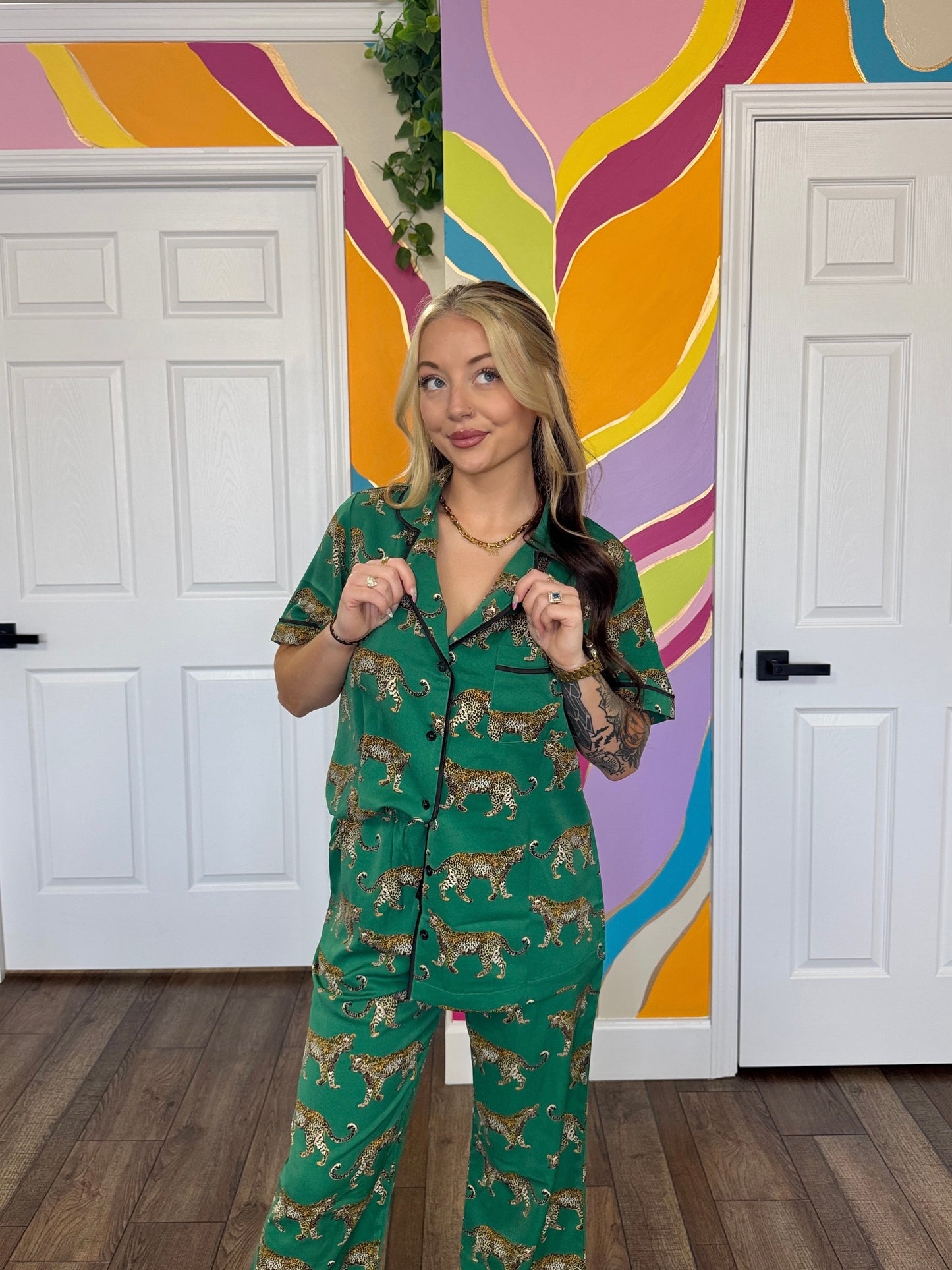 Cheetah Pj Set