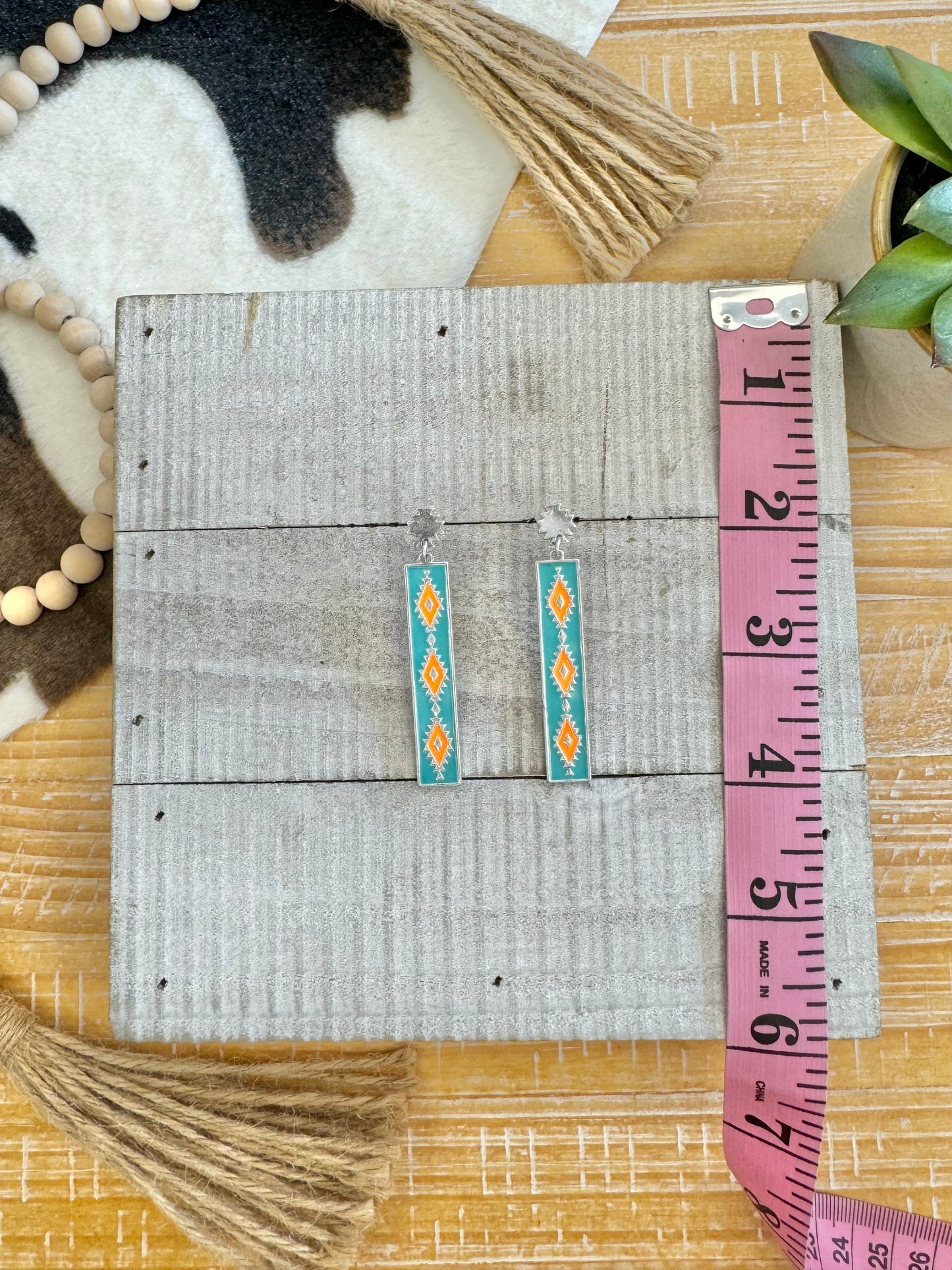 Alaina Aztec Earrings