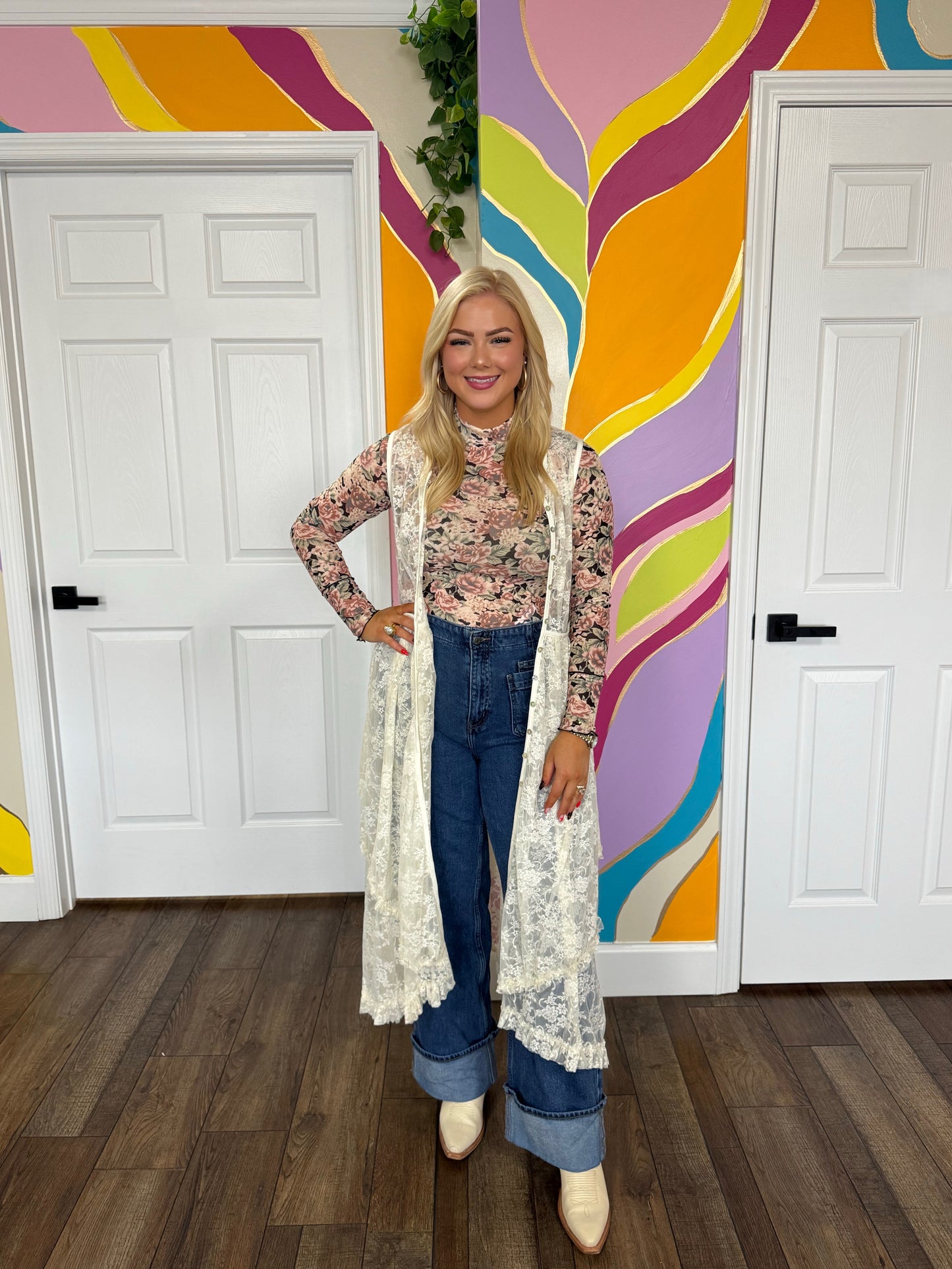 Lavish Lace Kimono