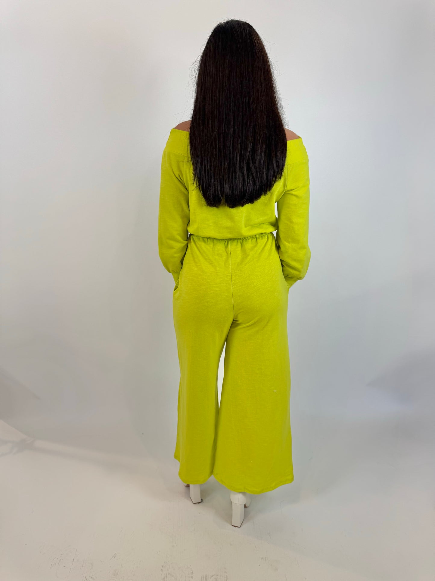 Electric Lime Jumpsuit