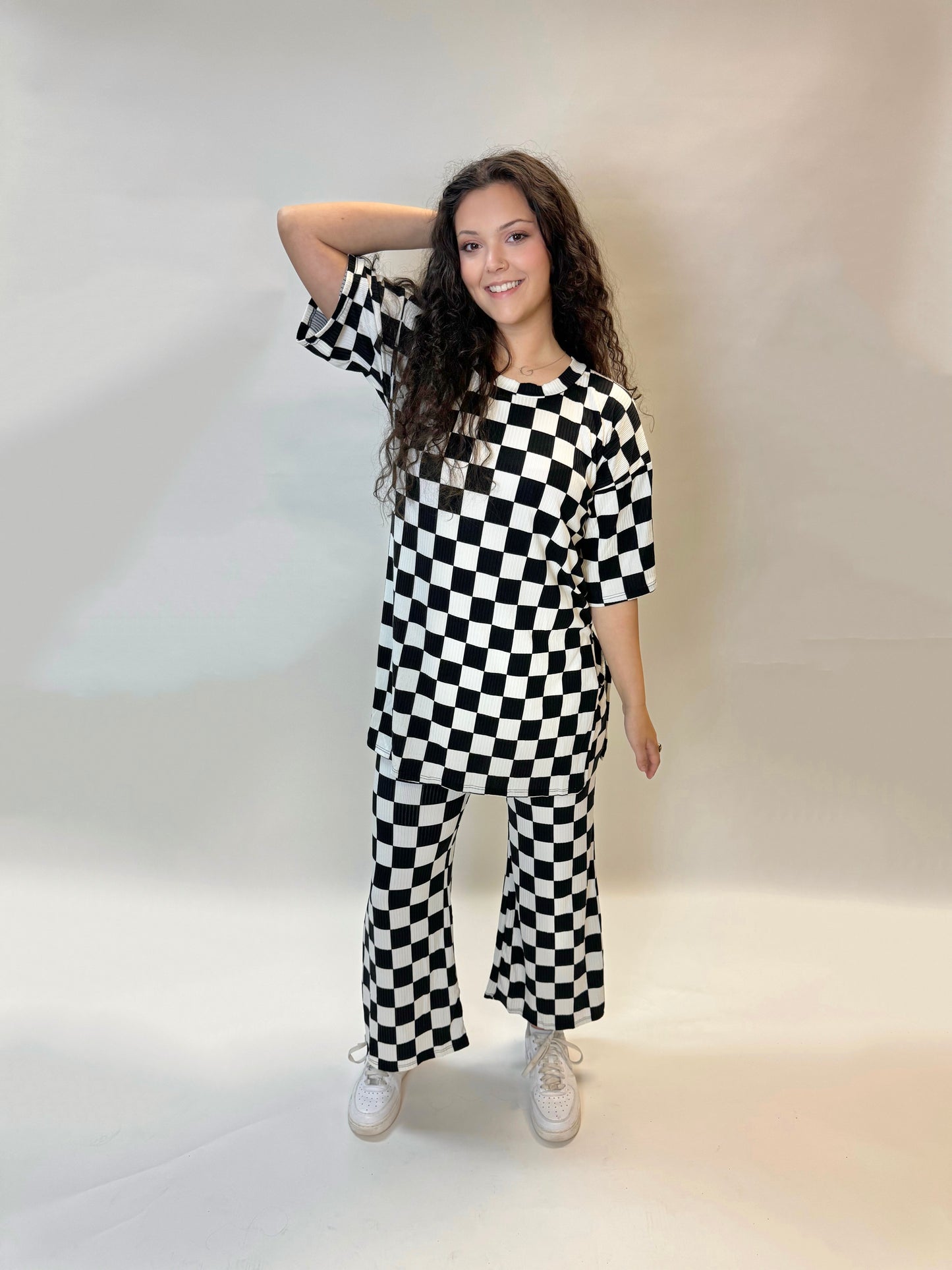 Checkered 2pc Set