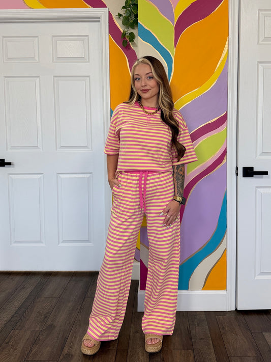 Pink + Yellow 2pc Set