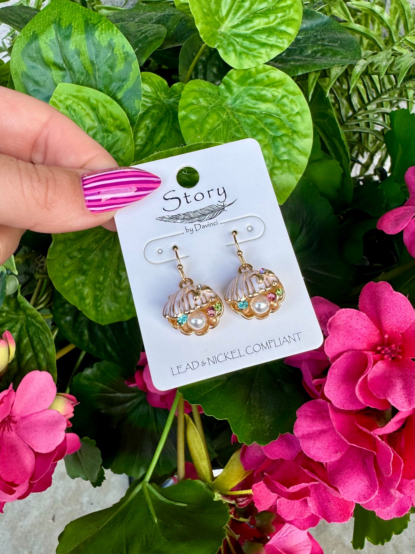 Oyster Earrings