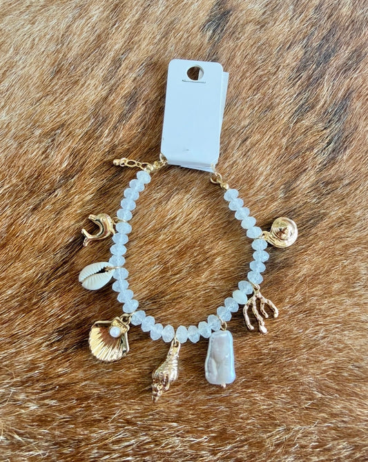Beaded Charm Bracelet