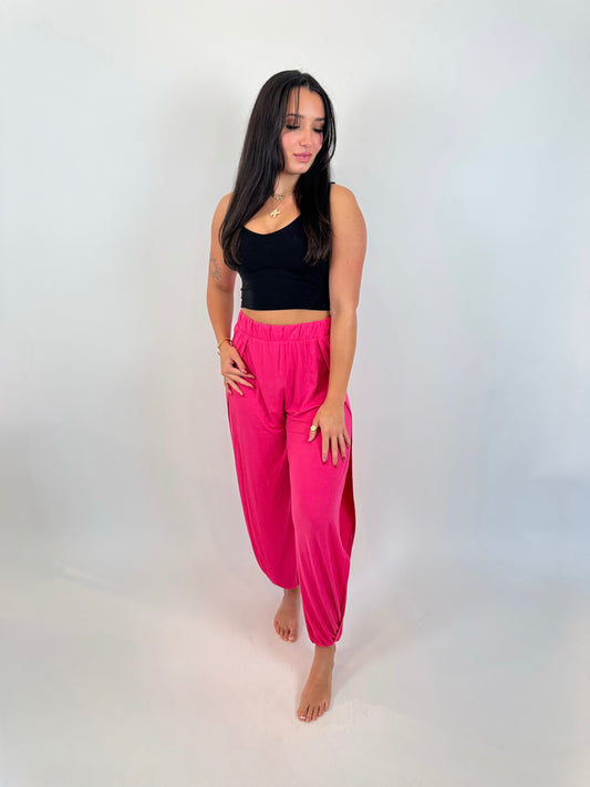 Fun In Fuchsia Pants