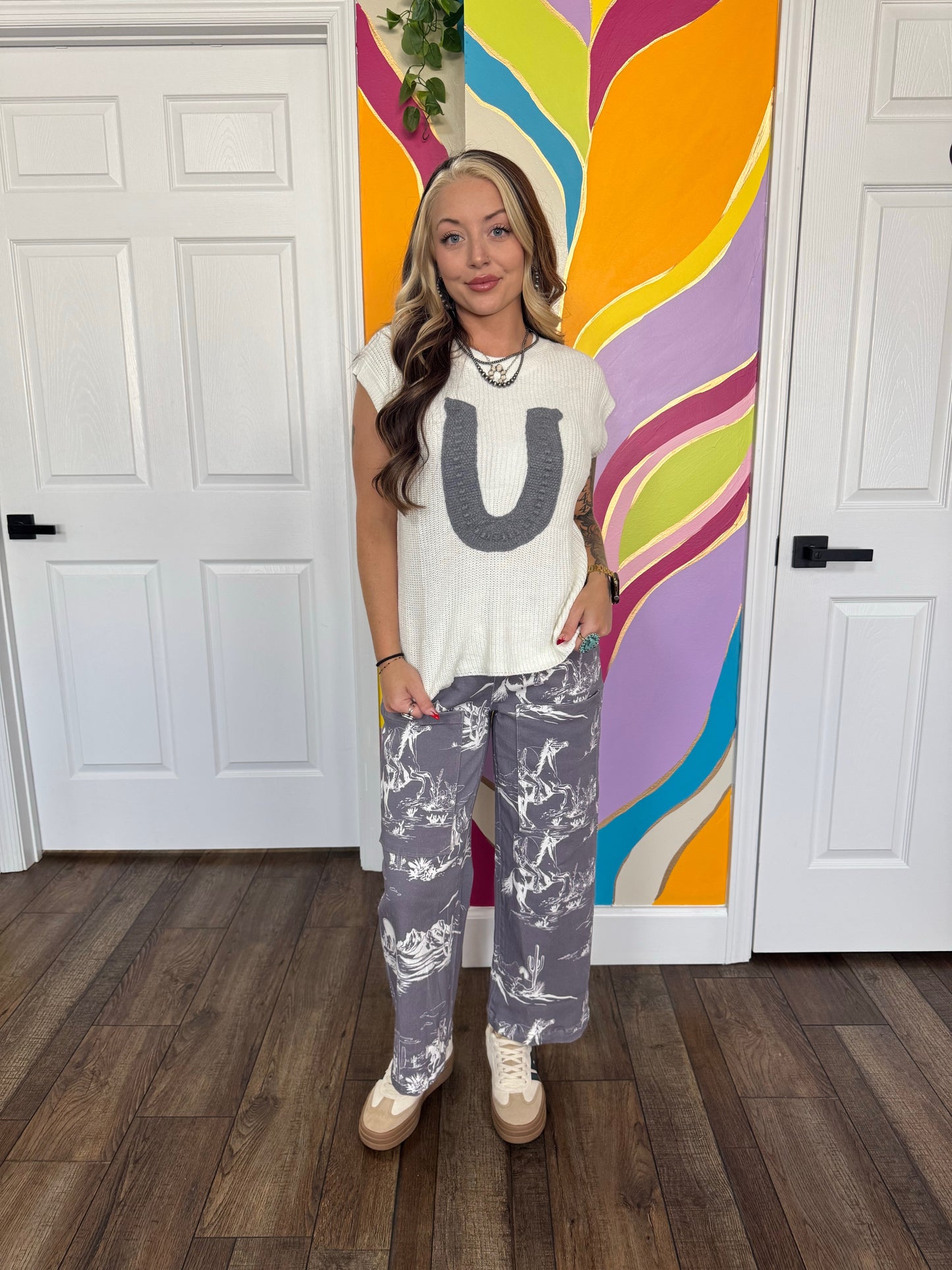 Lucky You Knit Top