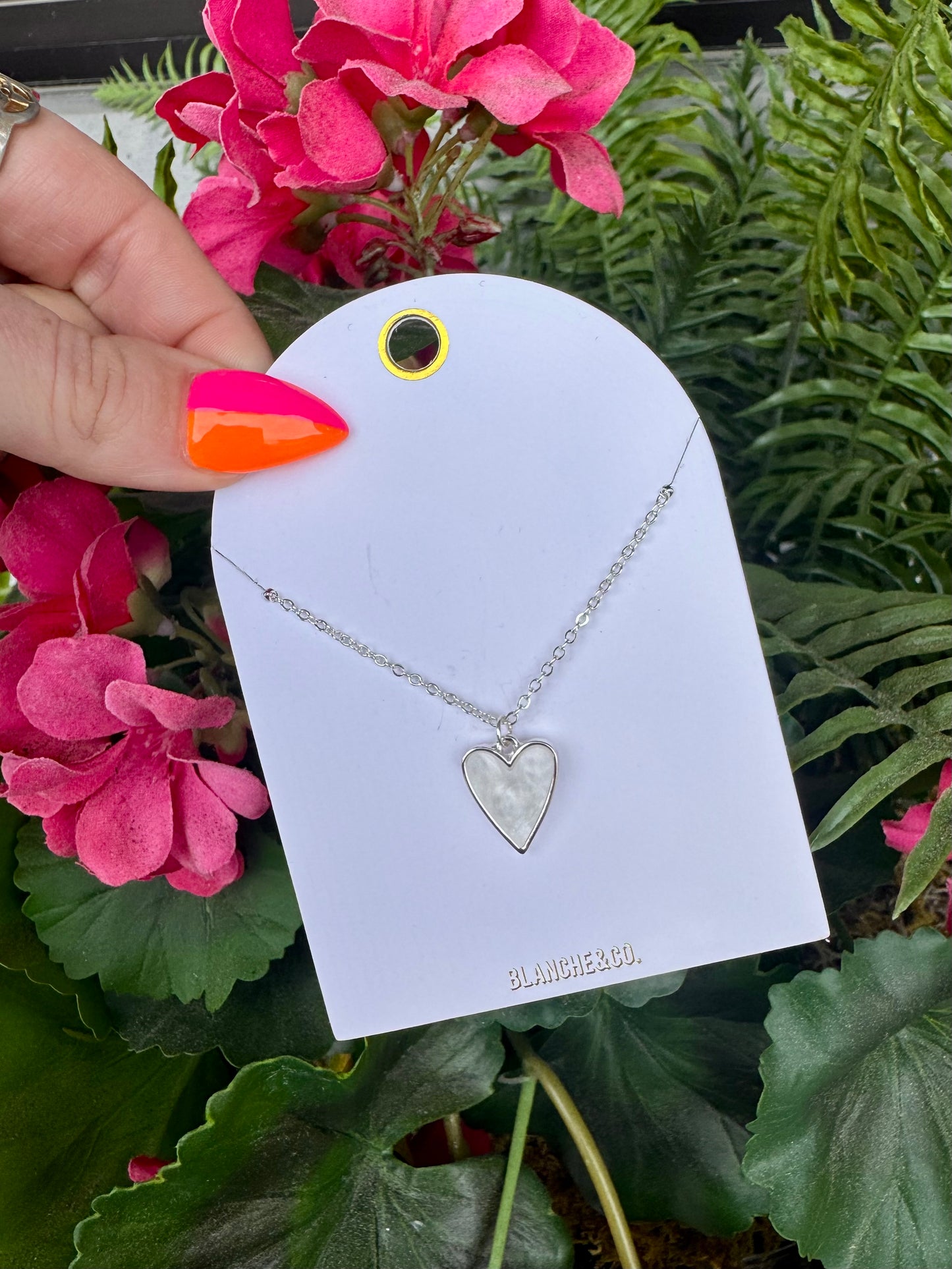 Silver Heart Necklace