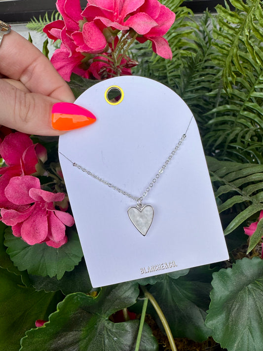 Silver Heart Necklace