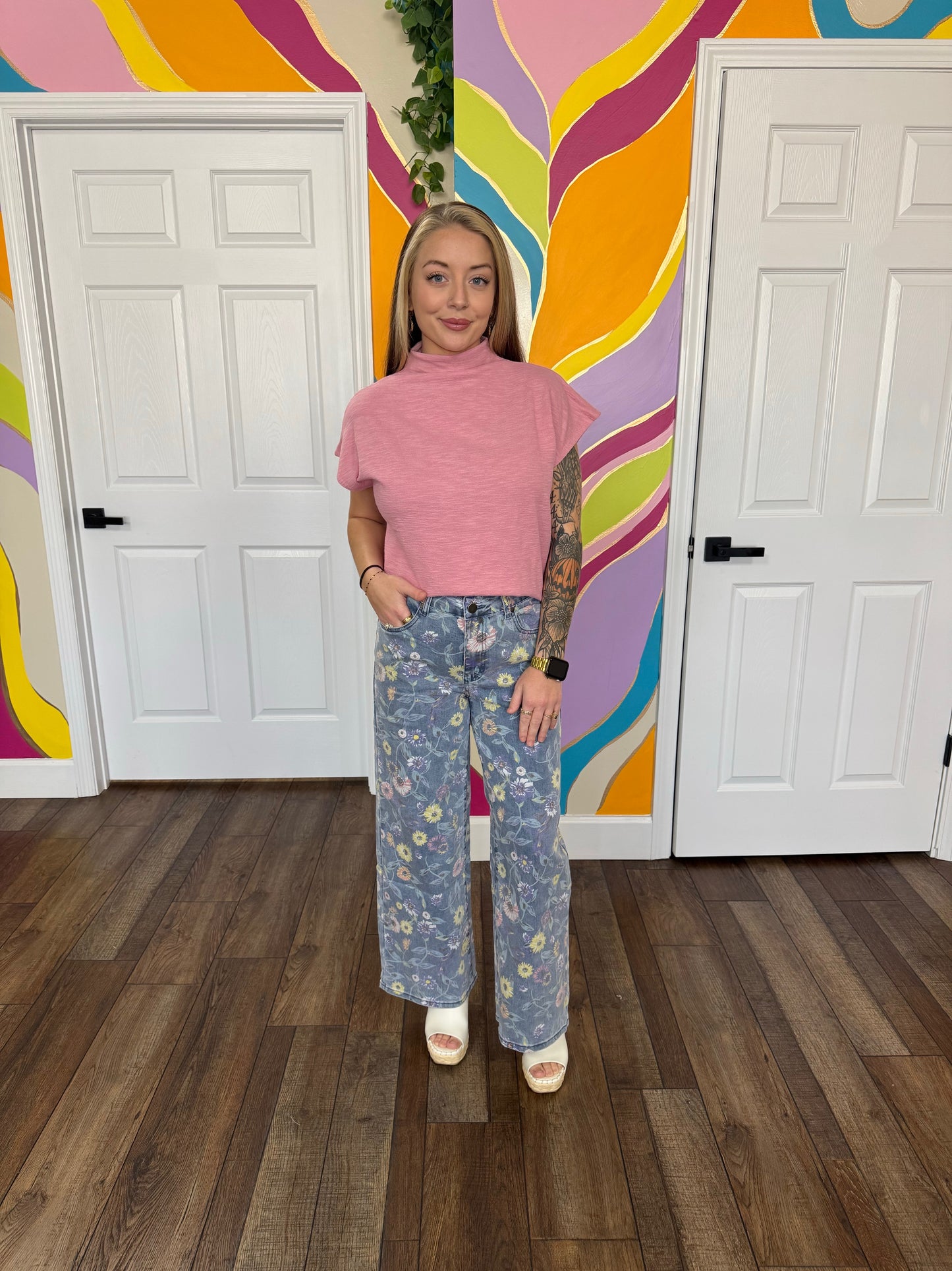 Betty Blush Top