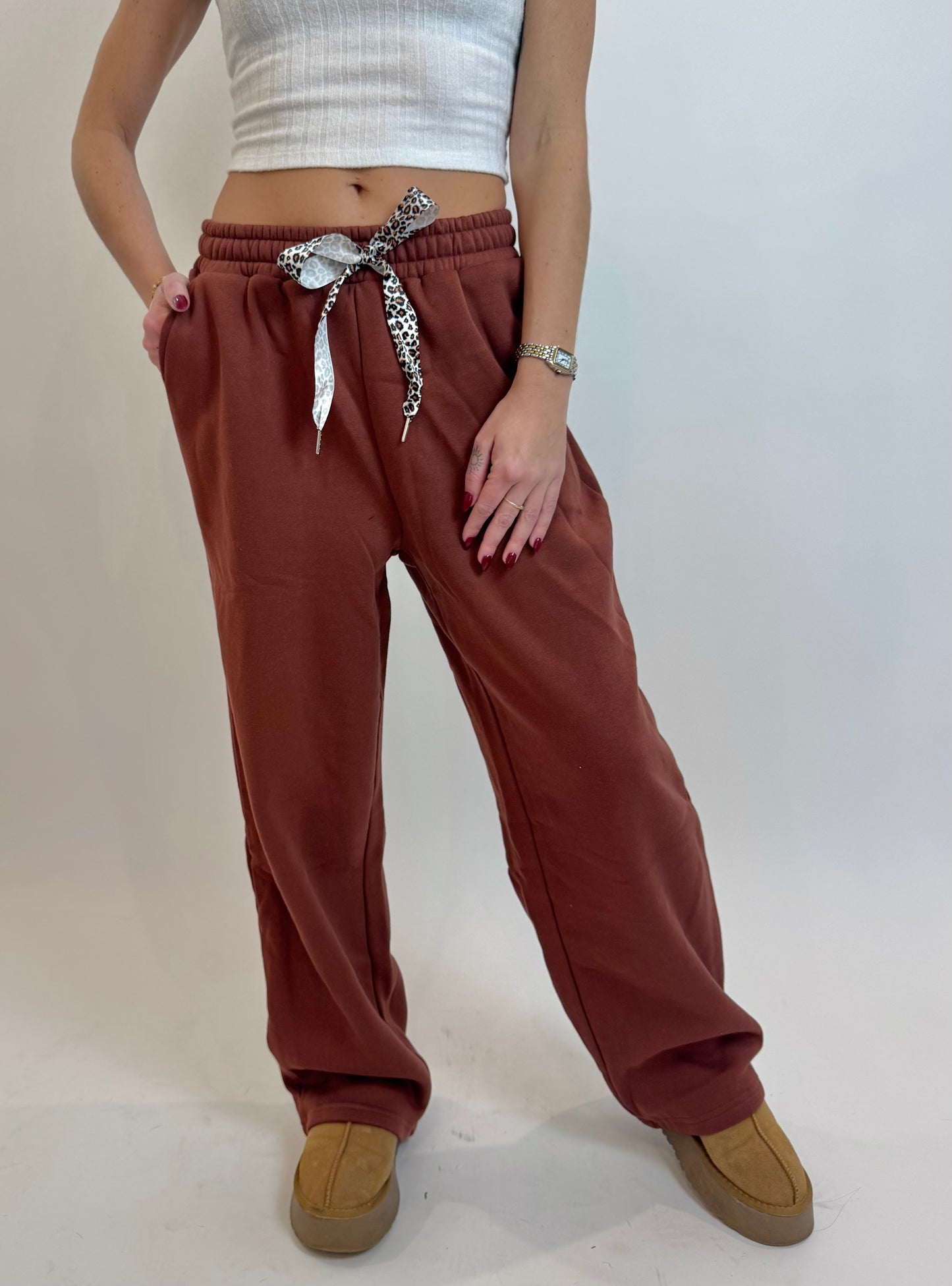 Coffee Fleece Pants
