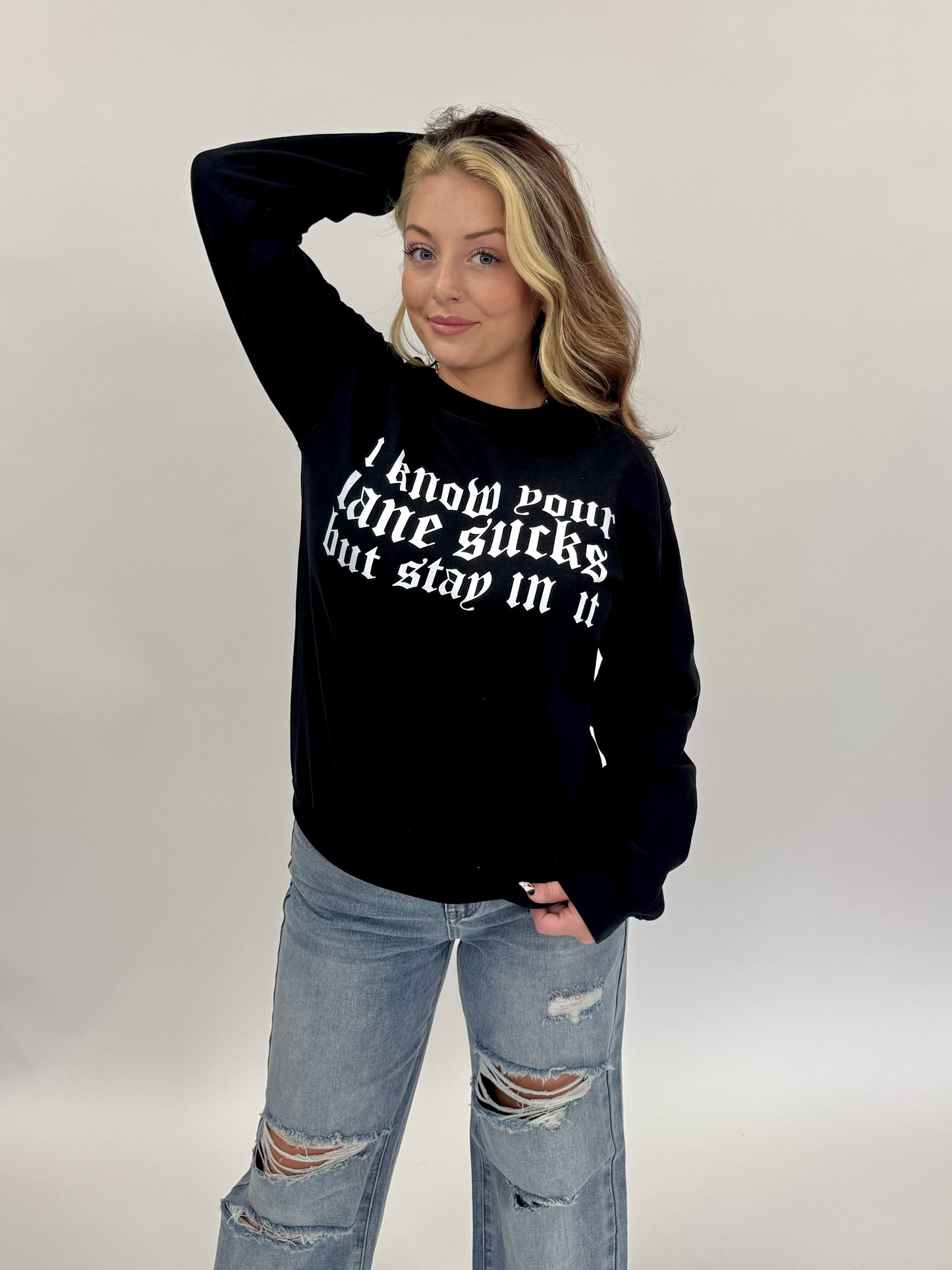 Stay In Your Lane Pullover