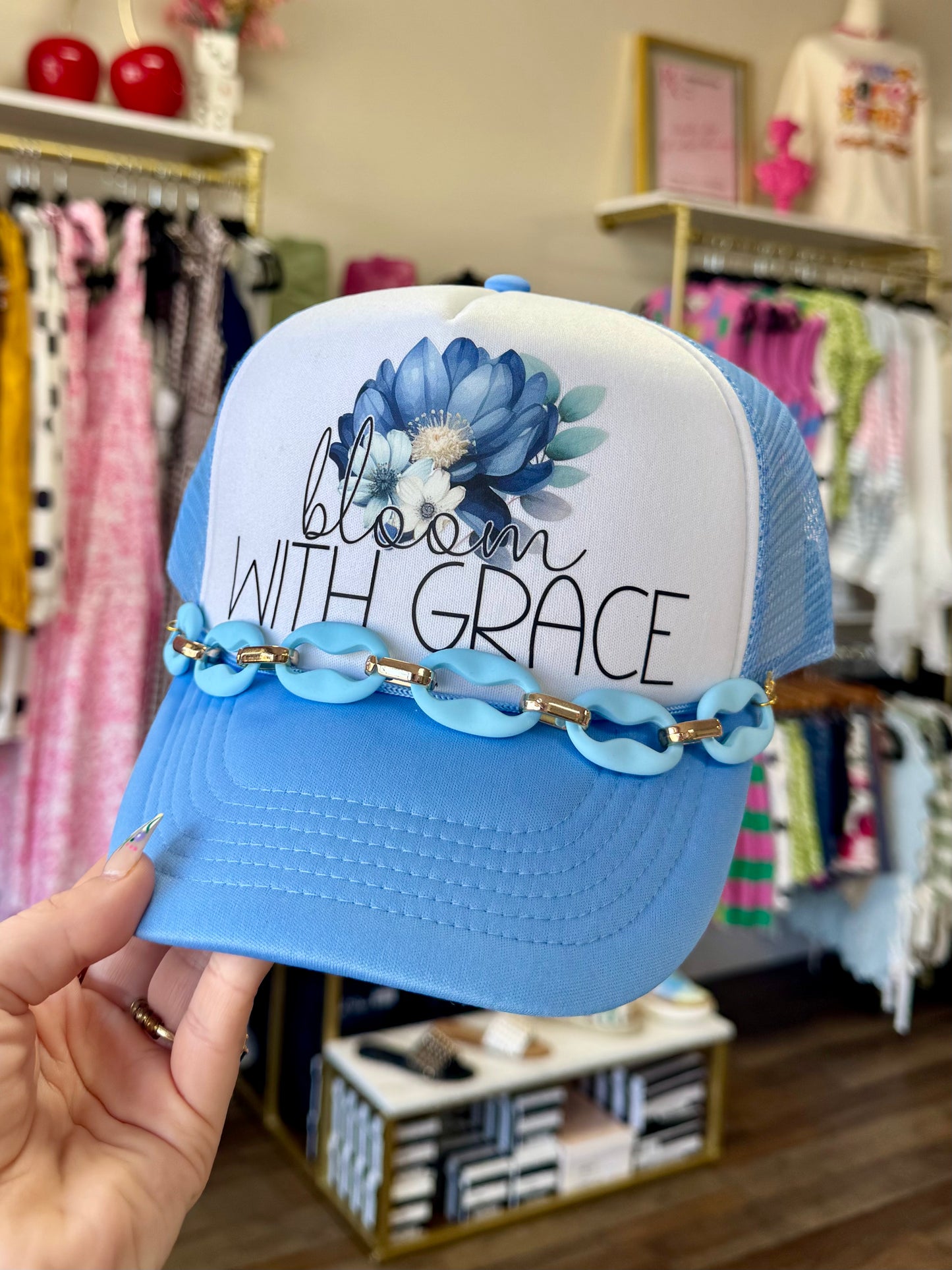 Bloom With Grace Trucker Hat