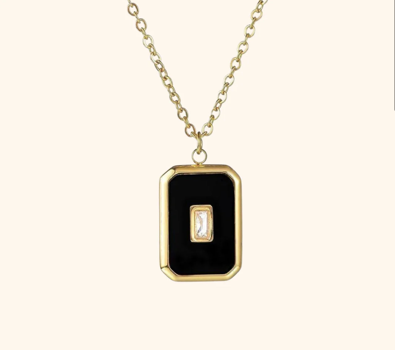 Noir Frame Pendant