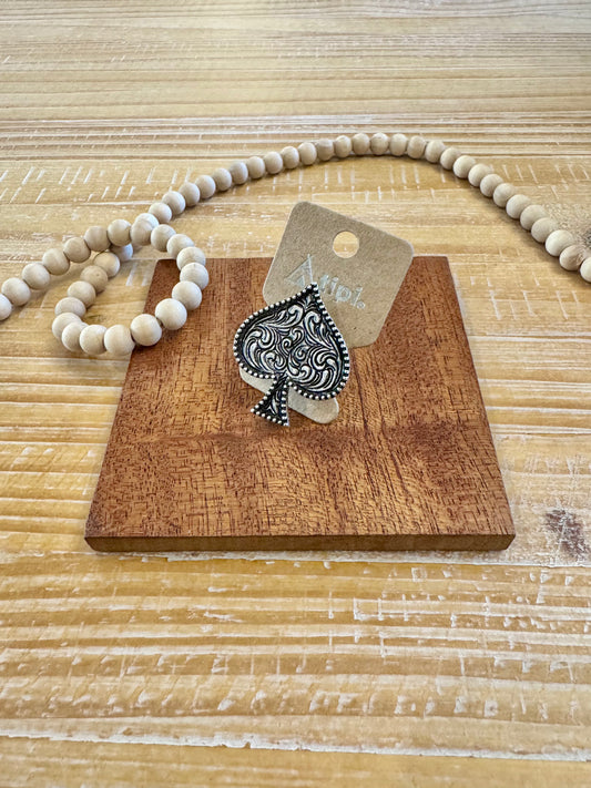 Spade Ring