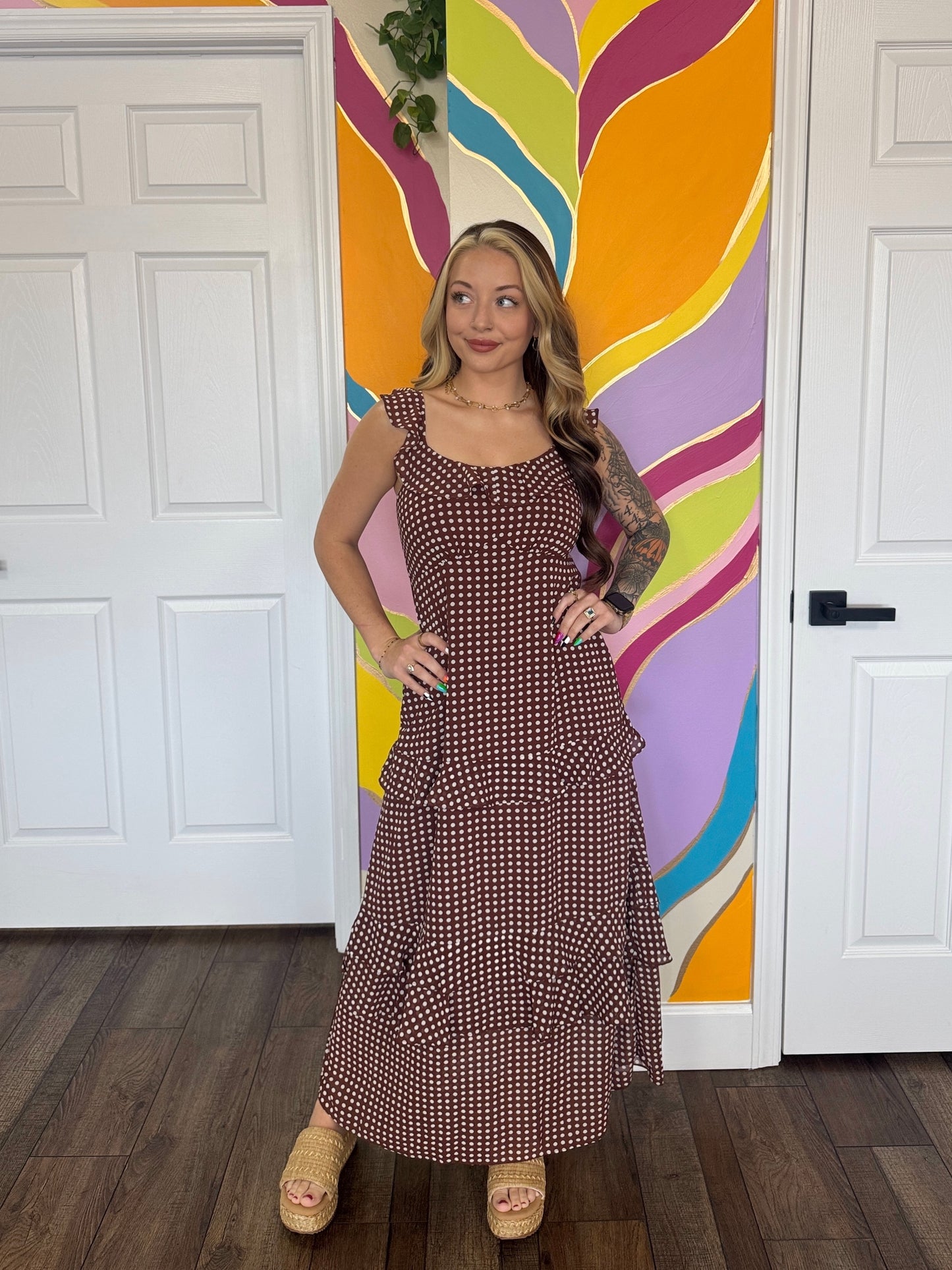 Mocha Dottie Maxi