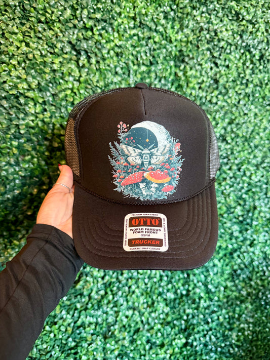 Moth Trucker Hat