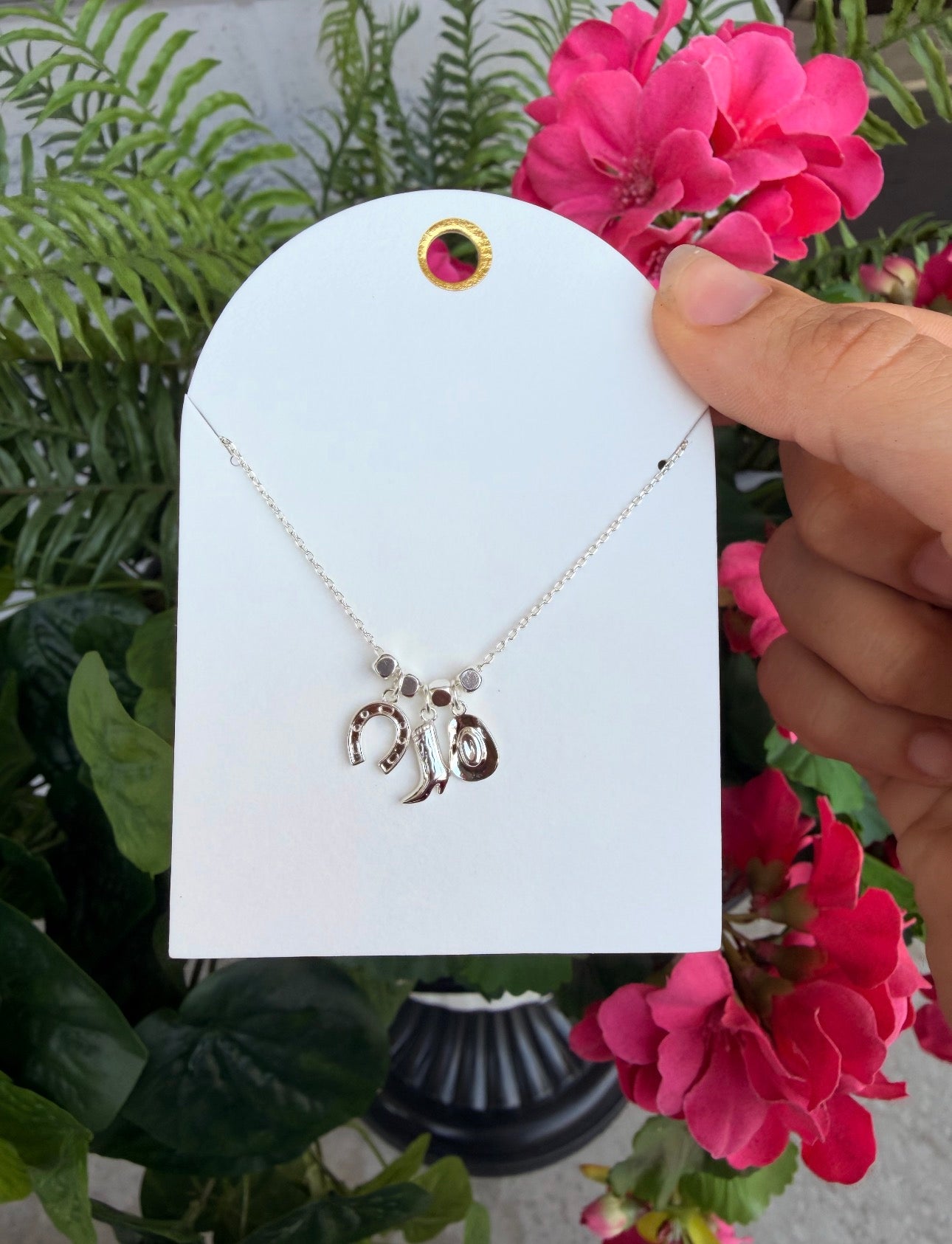 Cowgirl Dainty Necklace