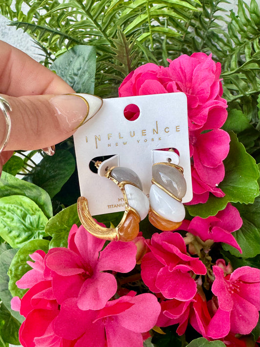 Syd Stone Half Hoops