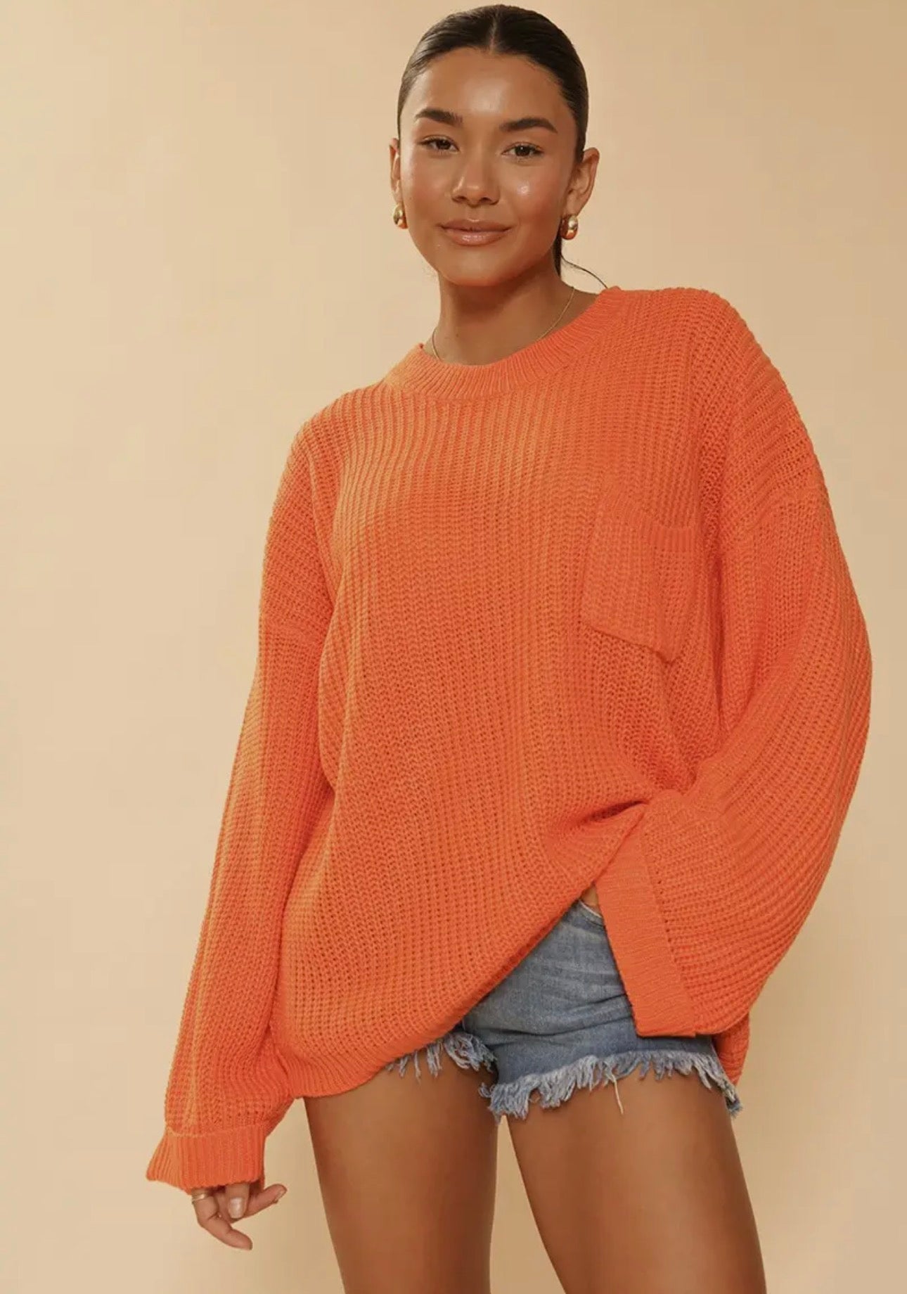 Oversized Knit Sweater