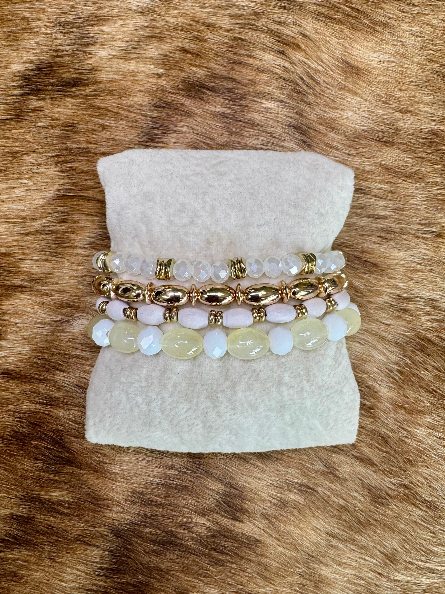 Ivory Sky Bracelet Set