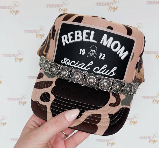 Rebel Mom Trucker Hat