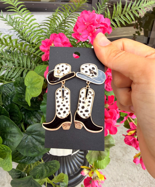 Harper Boot Earrings