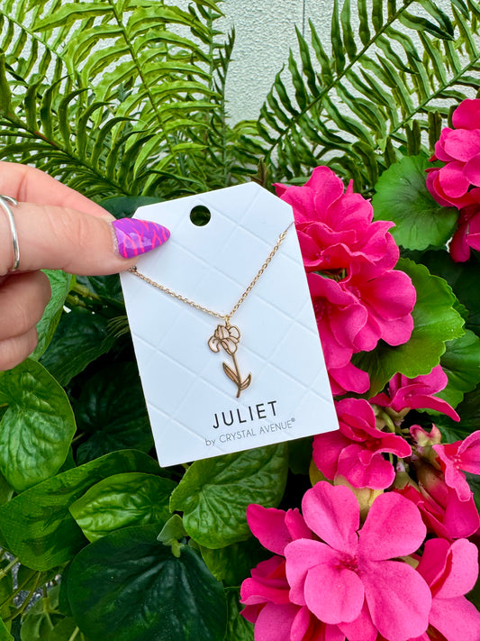 Violet Muse Necklace