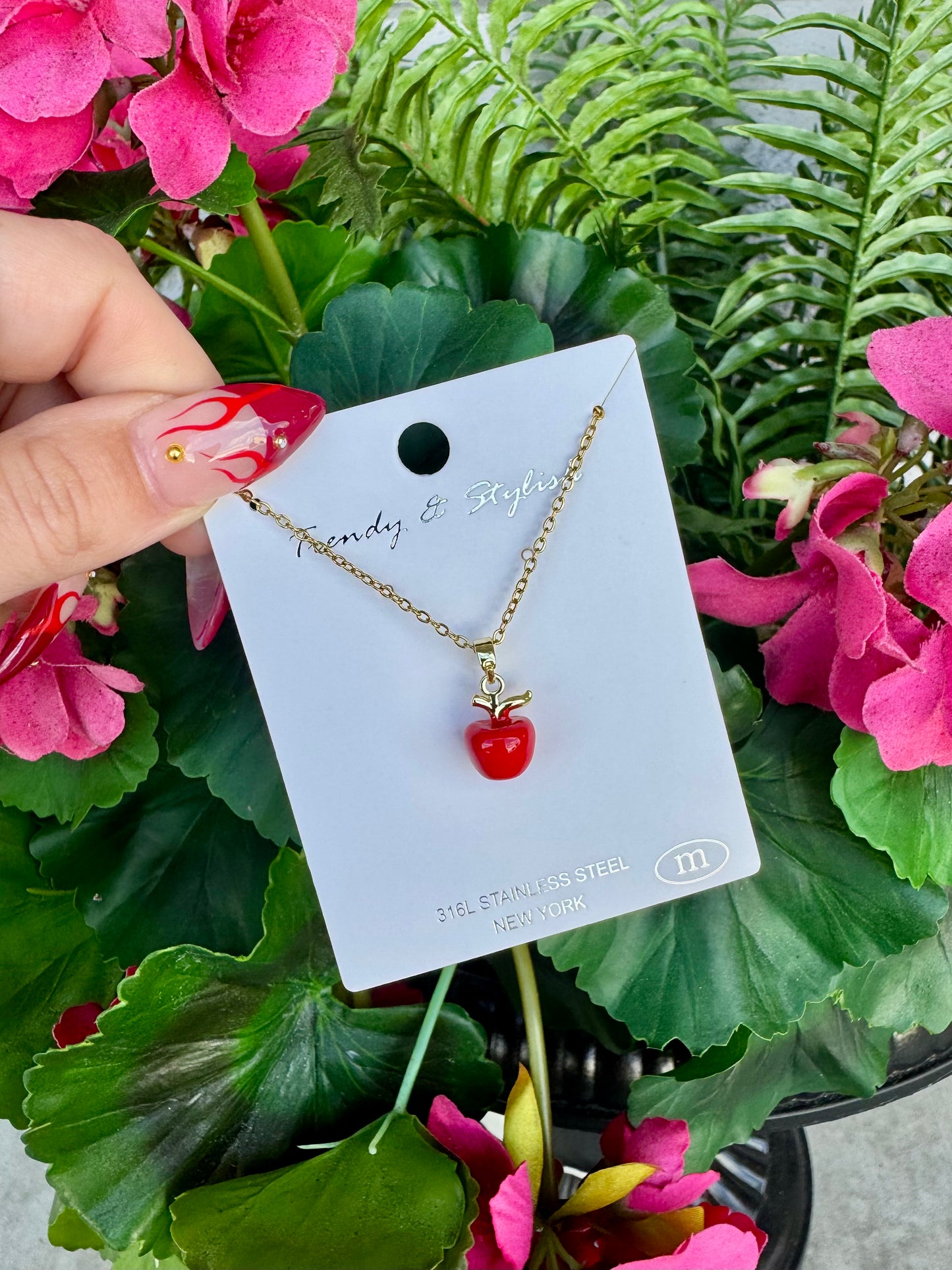 Apple Necklace