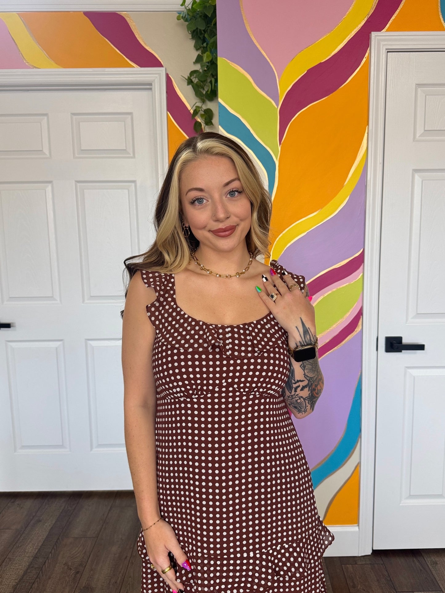 Mocha Dottie Maxi