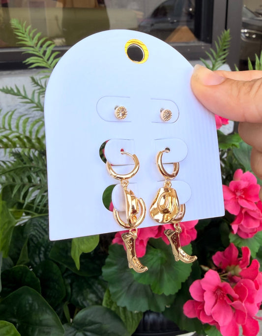 3pc Stud Set