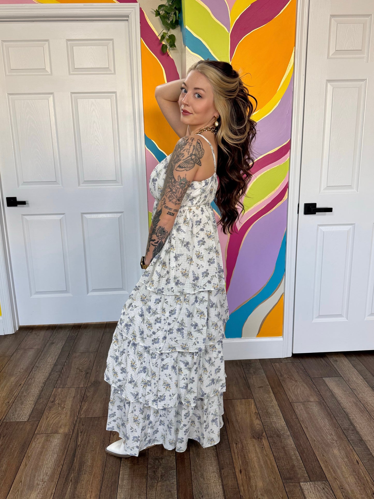 The Blue Meadows Maxi