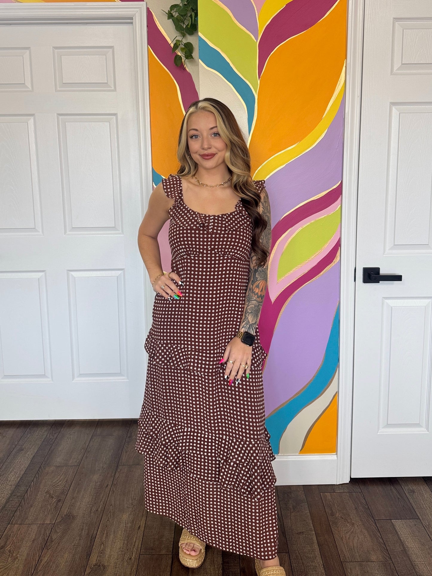 Mocha Dottie Maxi