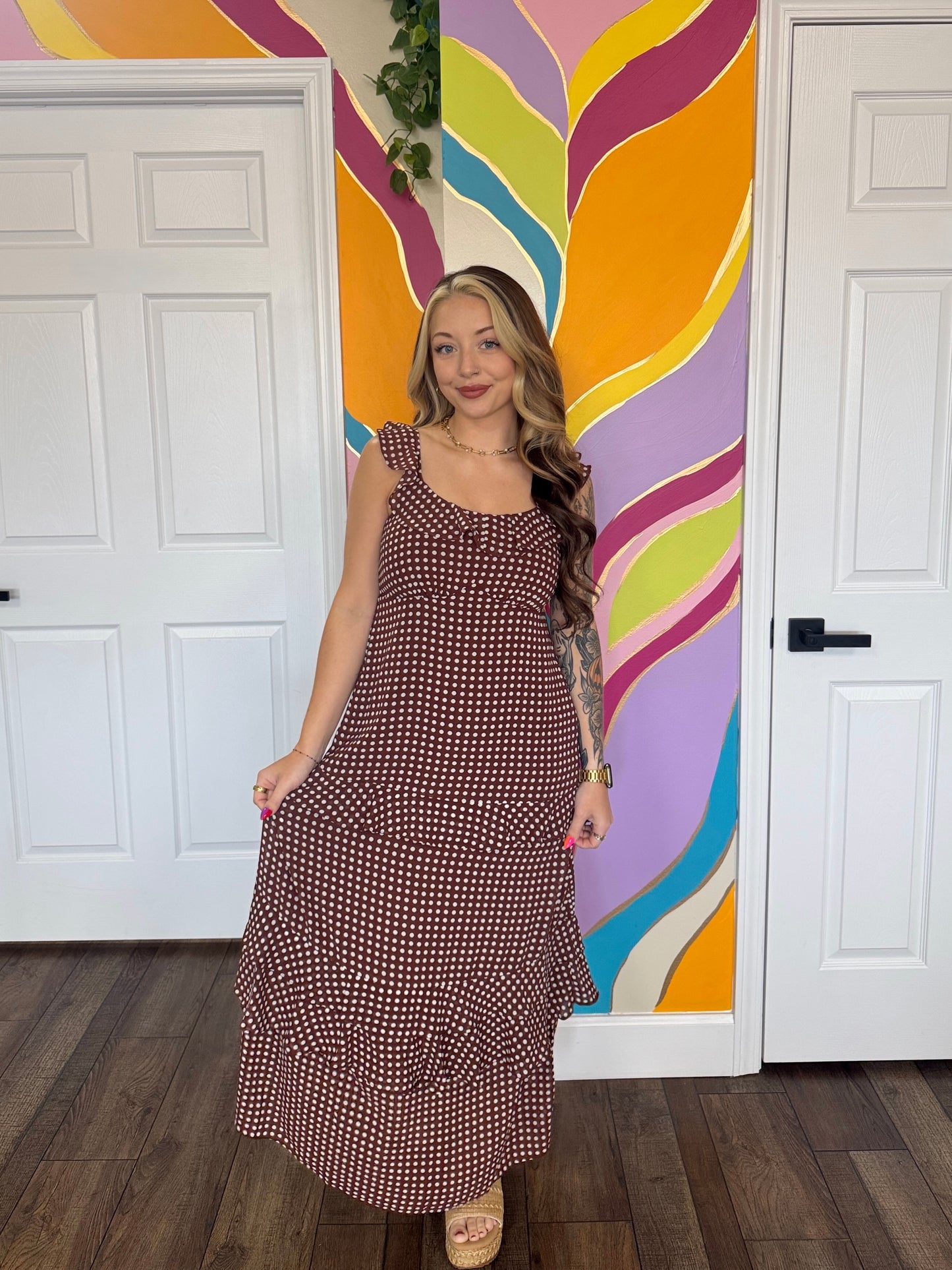 Mocha Dottie Maxi