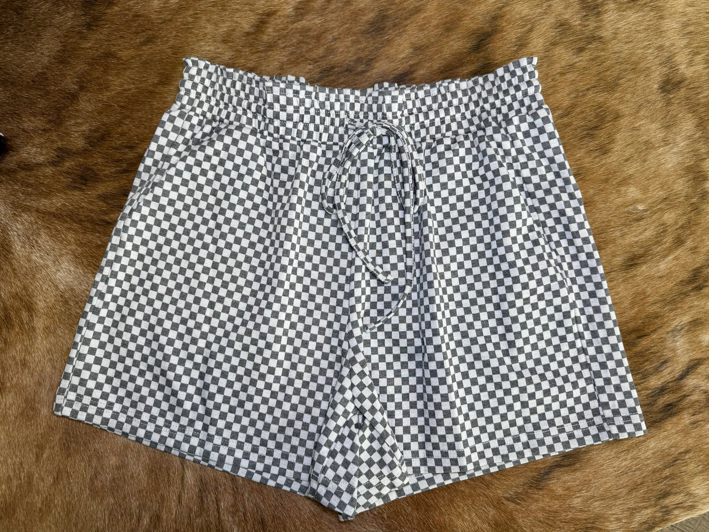 Checkered Shorts