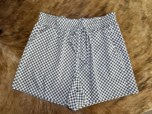 Checkered Shorts