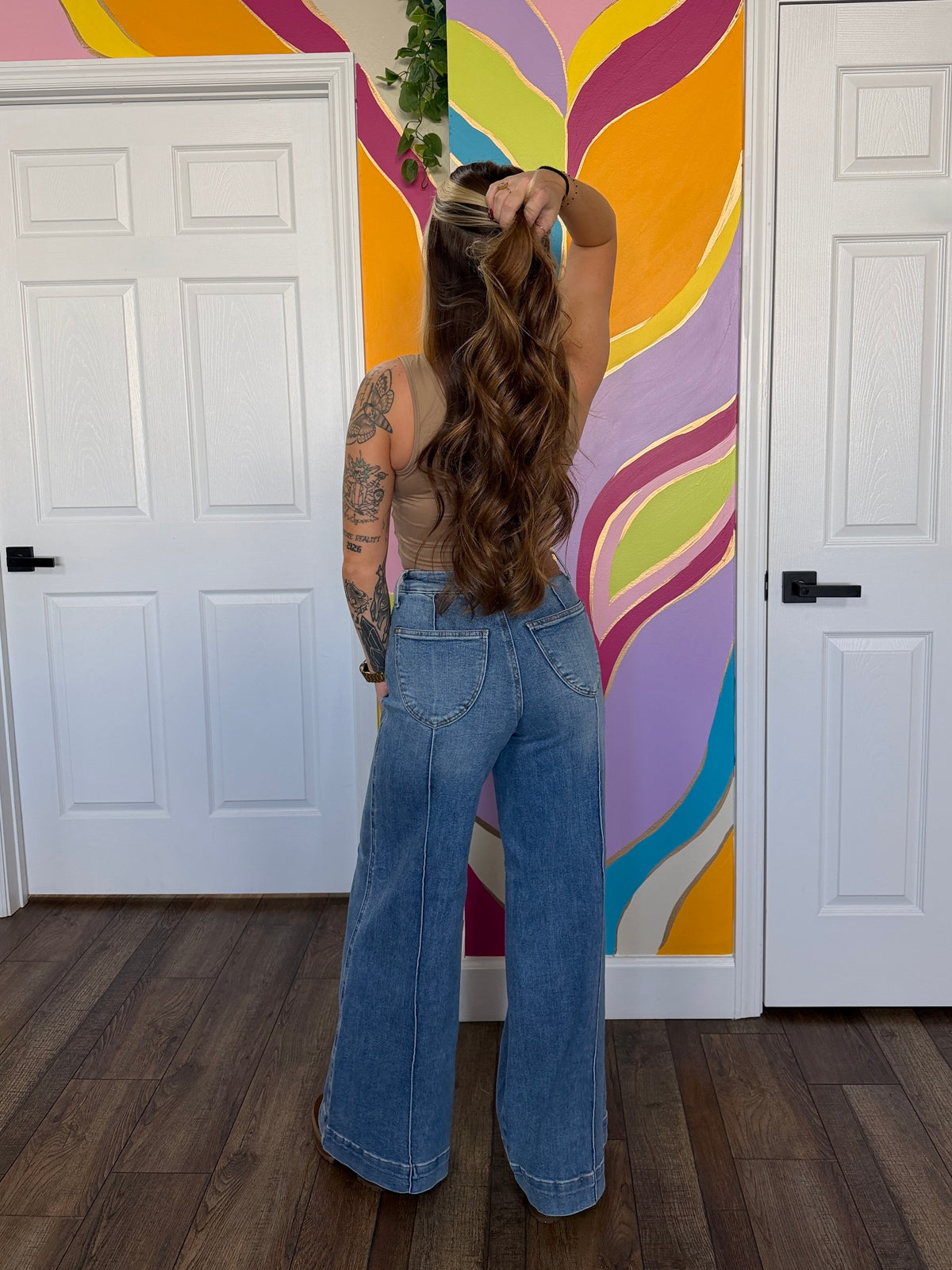 Liza Wide Leg Judy Blue Jeans