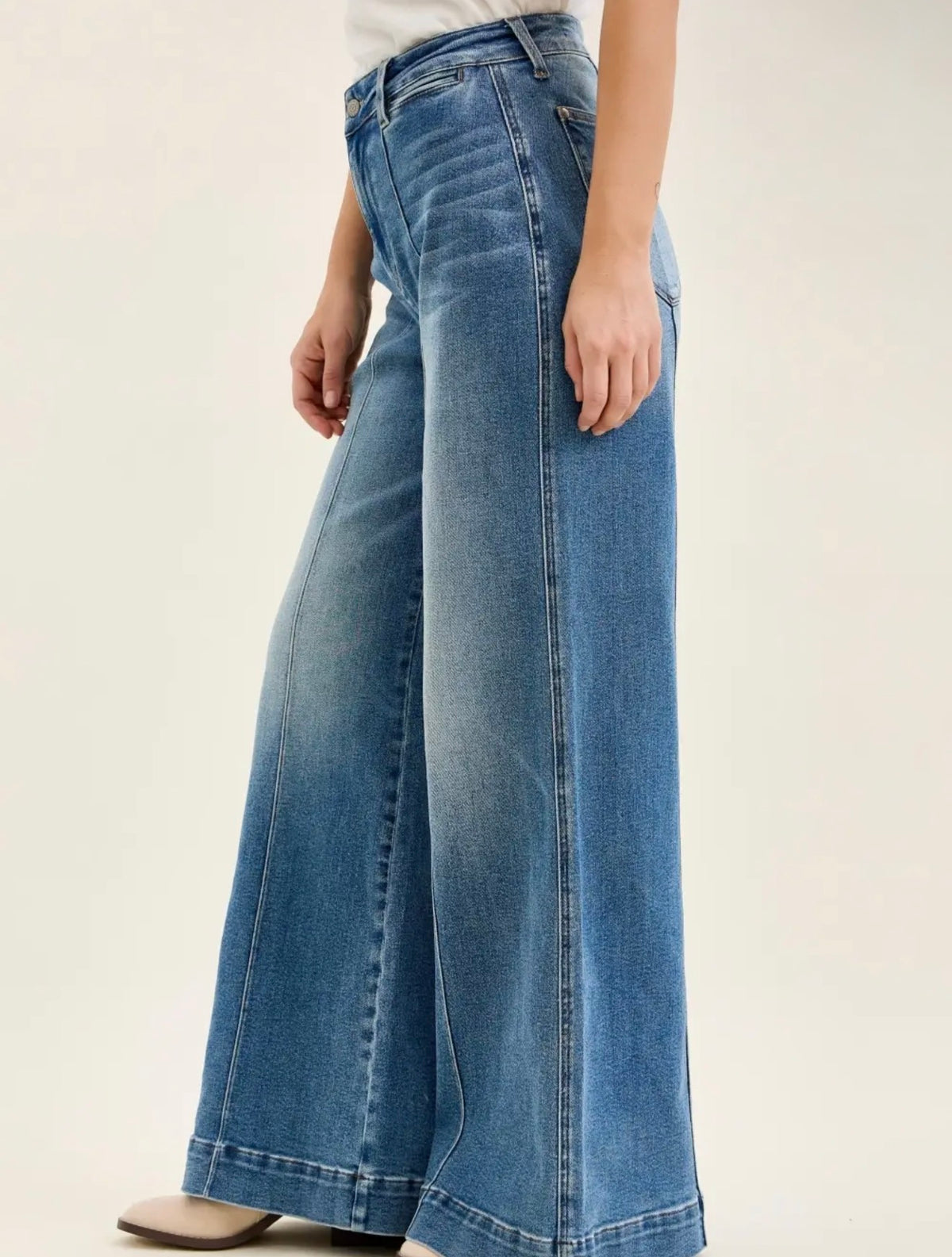 Liza Wide Leg Judy Blue Jeans