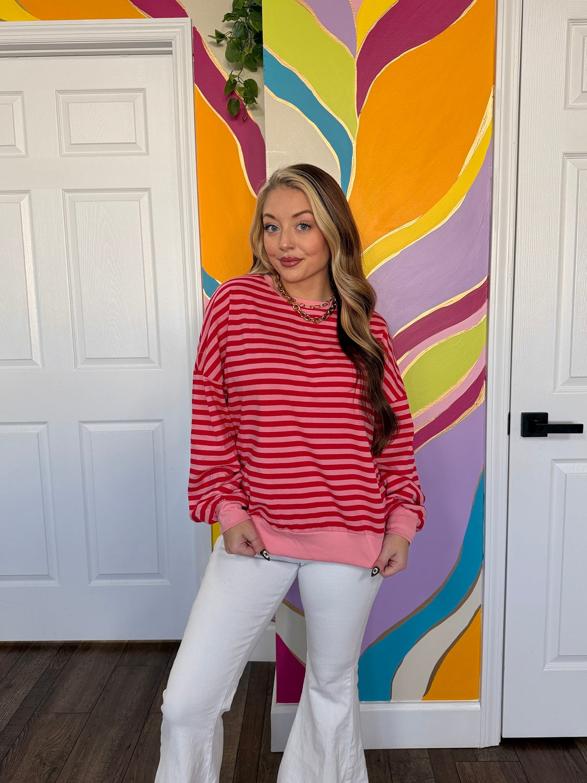 Candy Cut Out Top