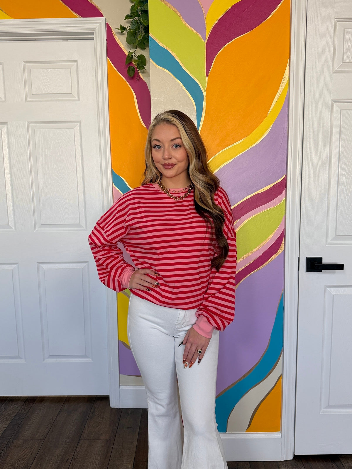 Candy Cut Out Top
