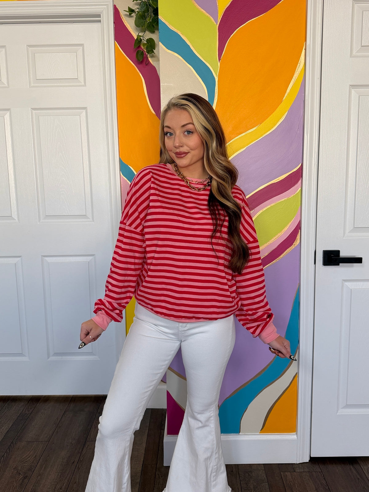 Candy Cut Out Top