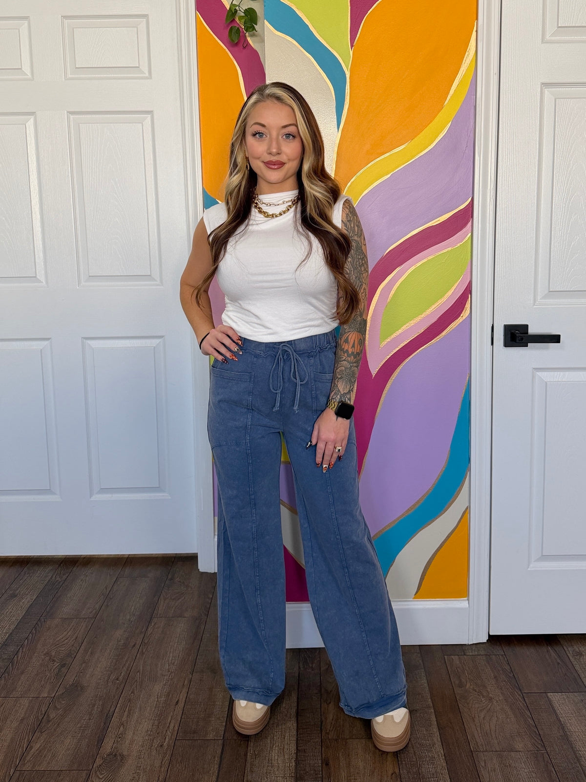 Laid Back Wide Leg Pants