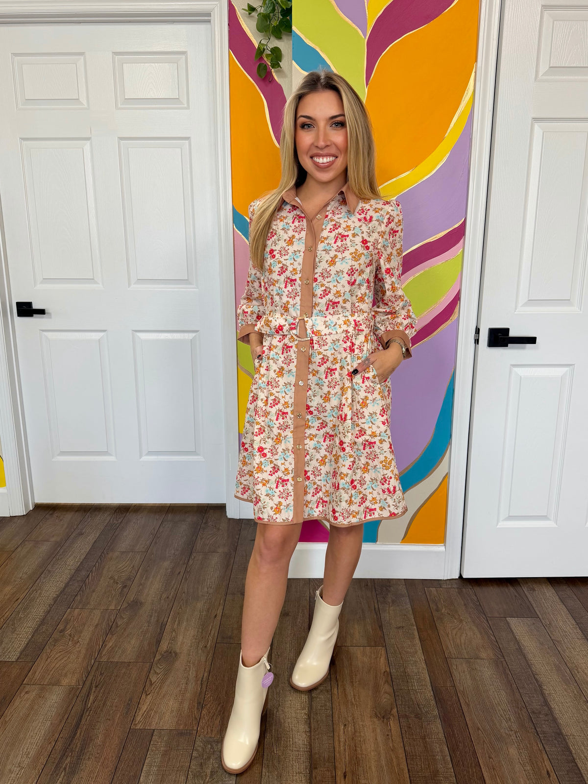 Fall Florals Dress
