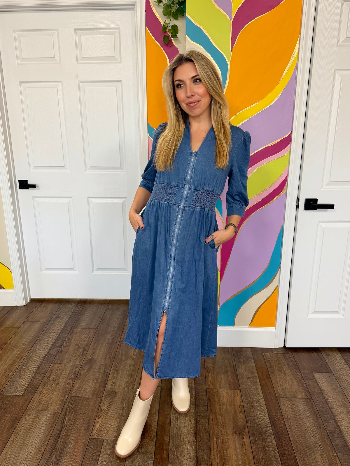Danny Denim Dress